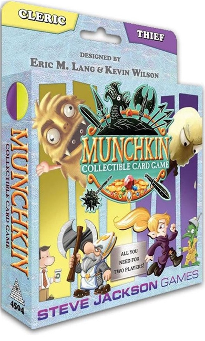 Munchkin Collectable Card Game - Cleric and Thief Starter Set/Product Detail/Card Games