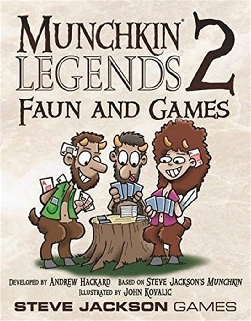 Munchkin Legends 2: Faun & Games/Product Detail/Card Games