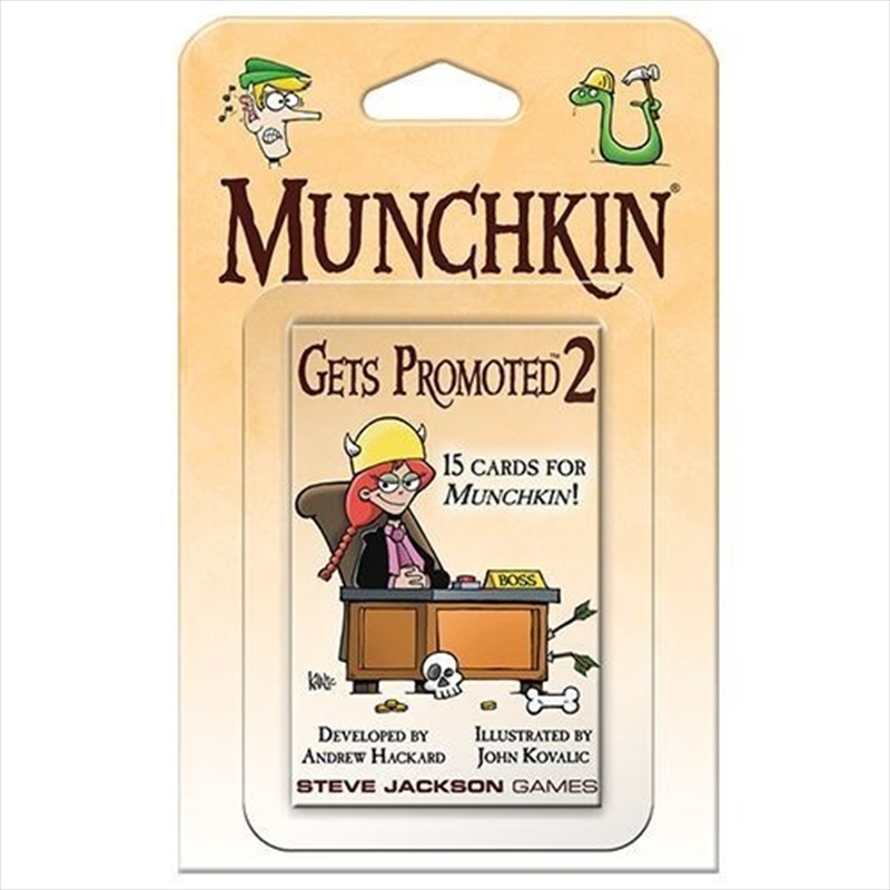 Munchkin Gets Promoted 2/Product Detail/Card Games