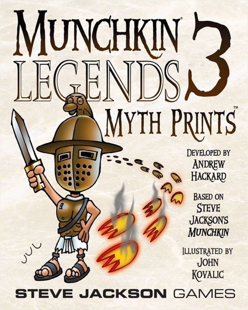 Munchkin Legends 3 Myth Prints/Product Detail/Card Games