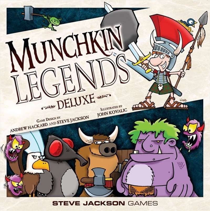 Munchkin Legends Deluxe/Product Detail/Card Games