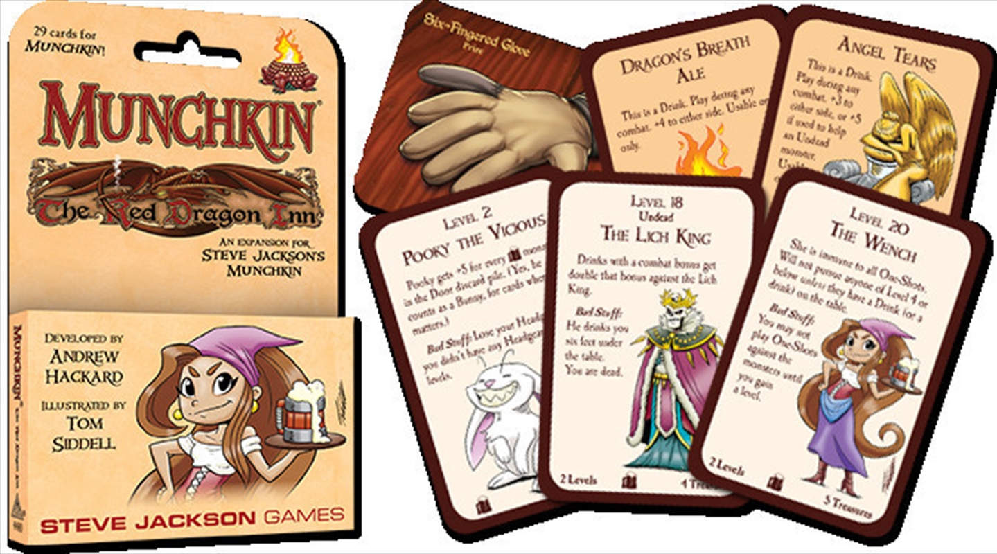 Munchkin Red Dragon Inn/Product Detail/Card Games