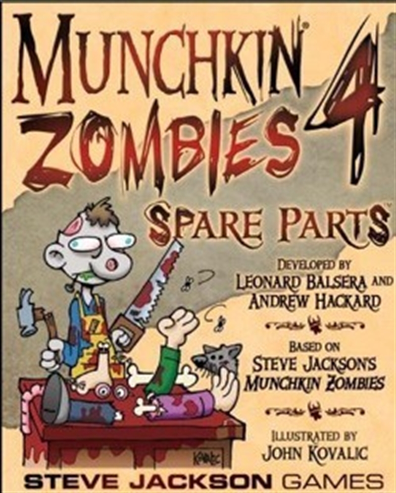 Munchkin Zombies 4 Spare Parts/Product Detail/Card Games