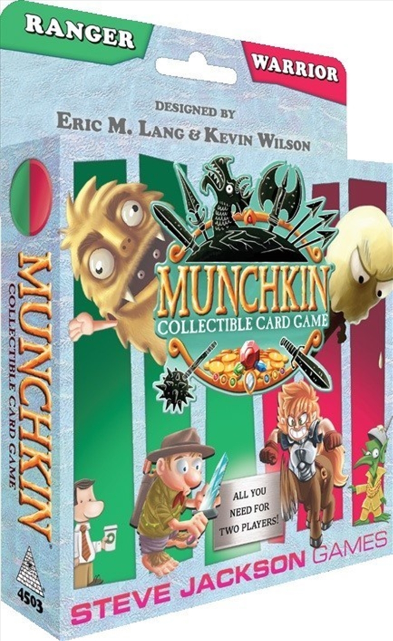 Munchkin Collectable Card Game Ranger and Warrior Starter Set/Product Detail/Card Games