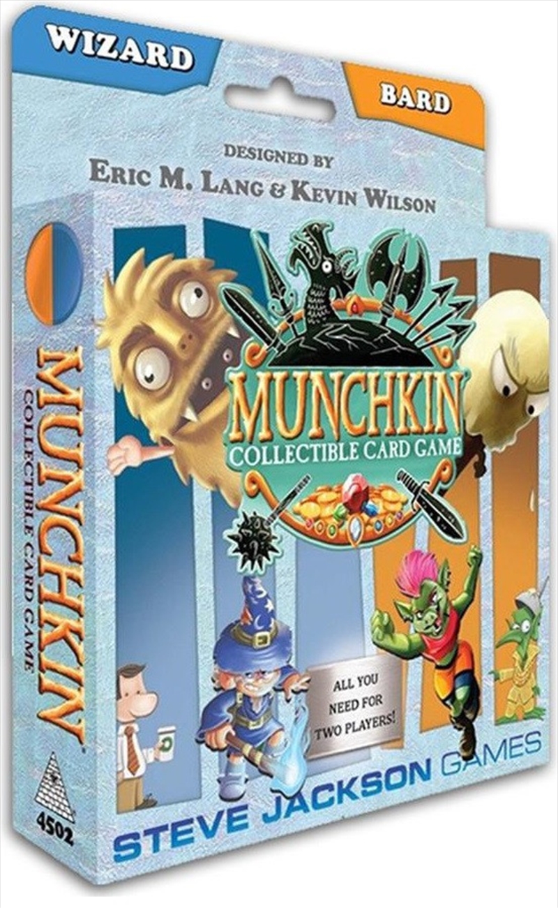 Munchkin Collectable Card Game - Wizard and Bard Starter Set/Product Detail/Card Games