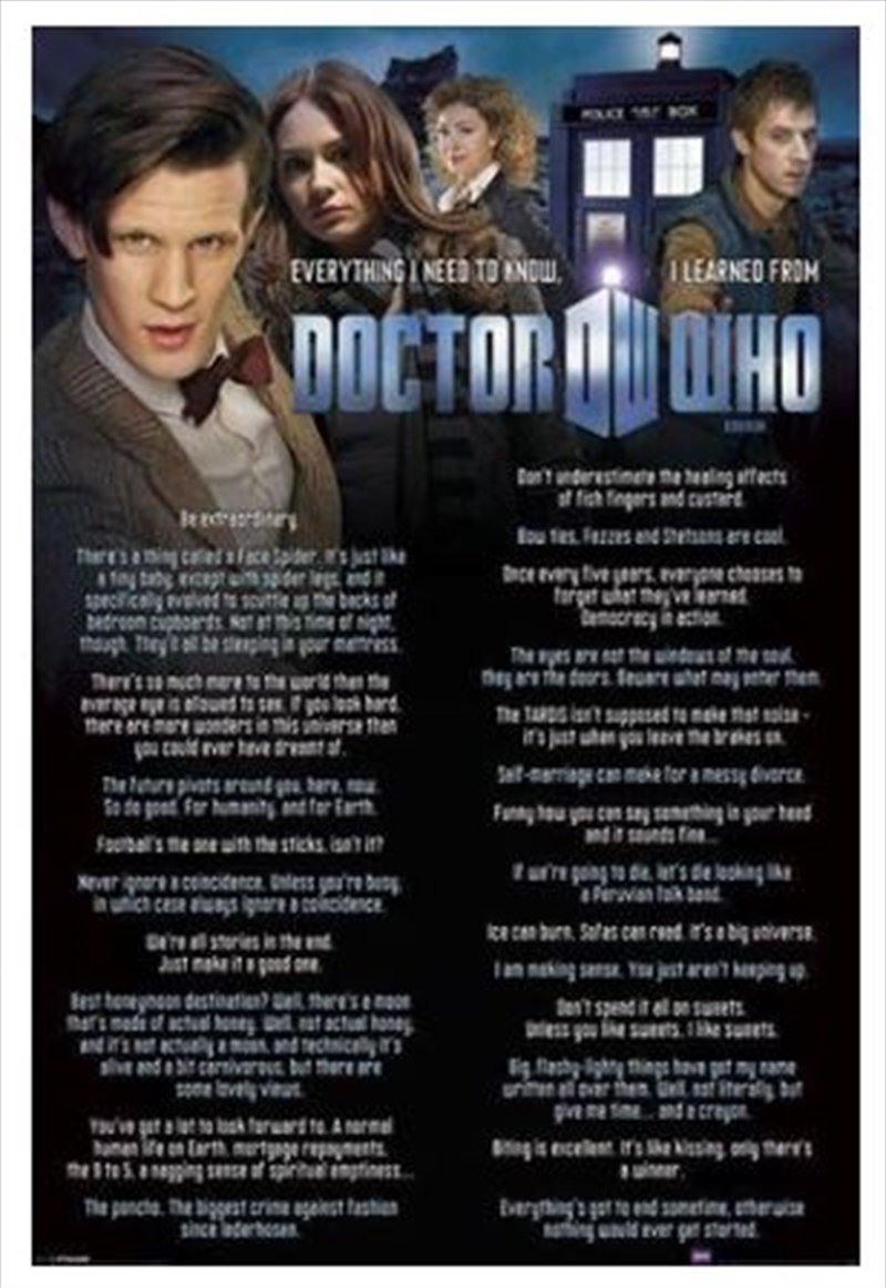 Doctor Who - 11th Doctor Quotes/Product Detail/Posters & Prints