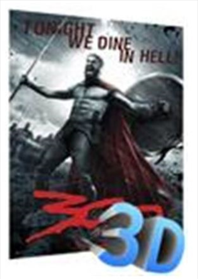 300 Movie 3D Poster/Product Detail/Posters & Prints