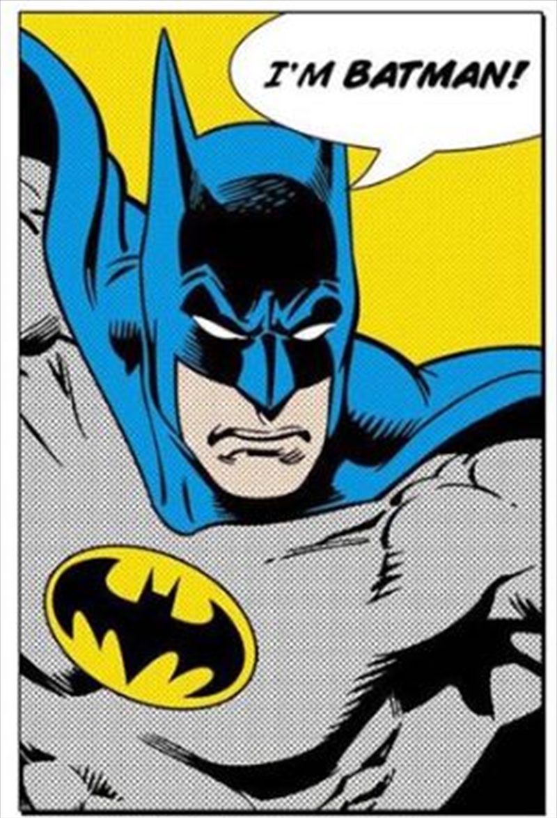 DC Comics - Batman I'm Batman Poster/Product Detail/Posters & Prints