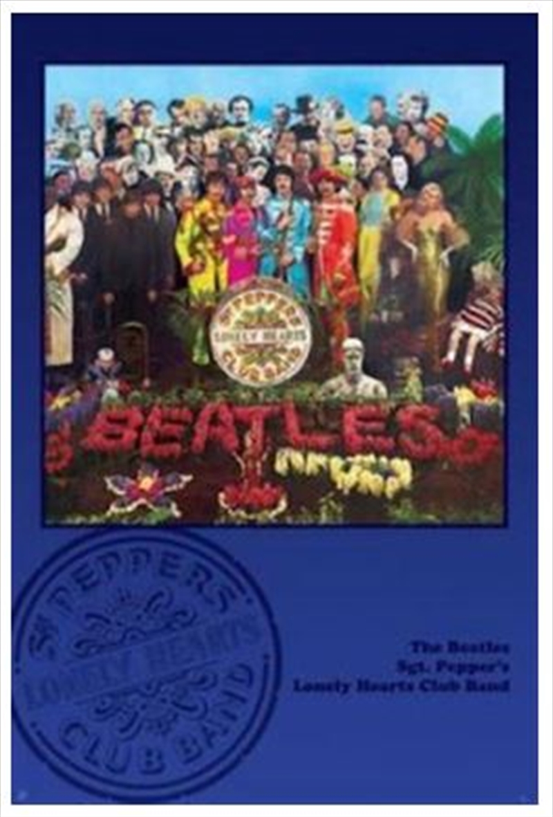 The Beatles - Sgt Peppers Blue Poster/Product Detail/Posters & Prints