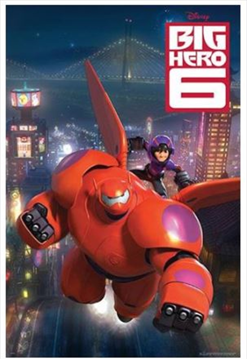 Big Hero 6 Flying Poster/Product Detail/Posters & Prints