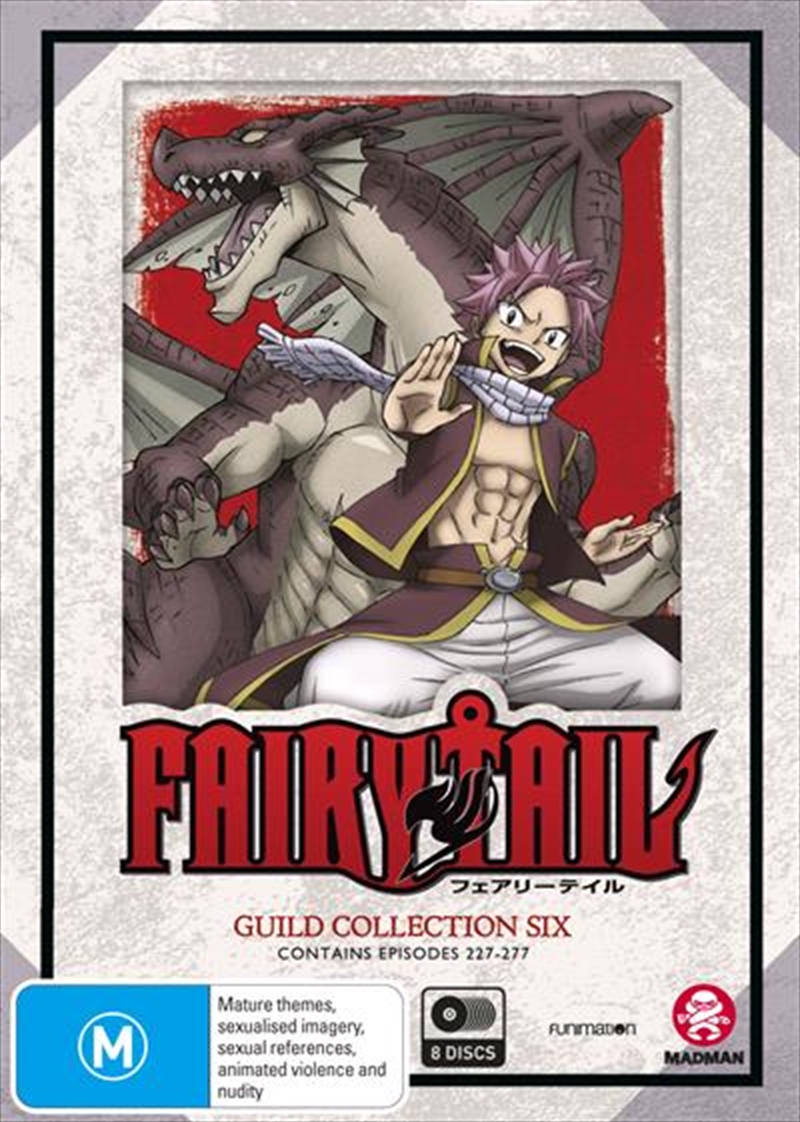 Fairy Tail Guild - Collection 6 - Eps 227-277 | DVD