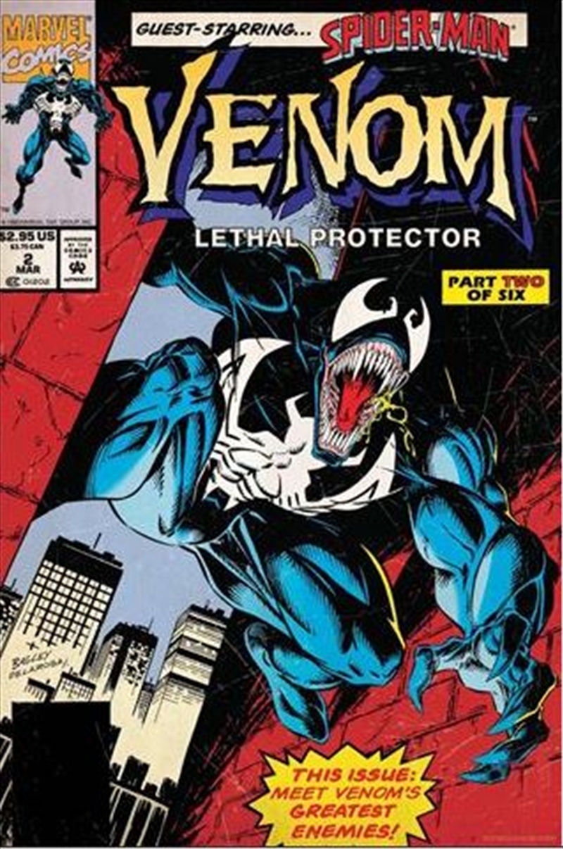 Buy Marvel Comics Venom Cover Poster in Posters Sanity