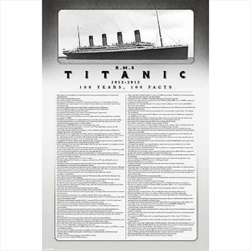 Titanic- Facts/Product Detail/Posters & Prints