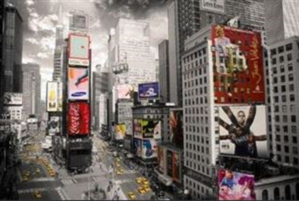 New York Times Square Ariel - Ecr 10/Product Detail/Posters & Prints