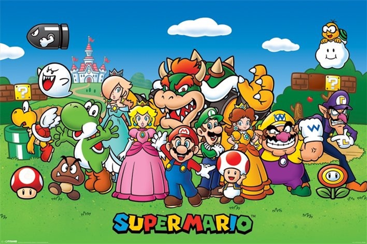 Super Mario - Characters/Product Detail/Posters & Prints