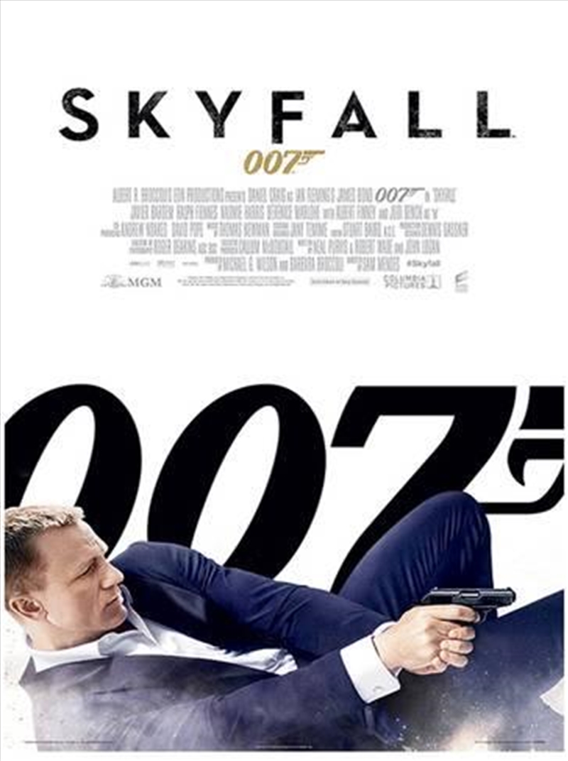 James Bond - Skyfall 1 Sheet - White/Product Detail/Posters & Prints