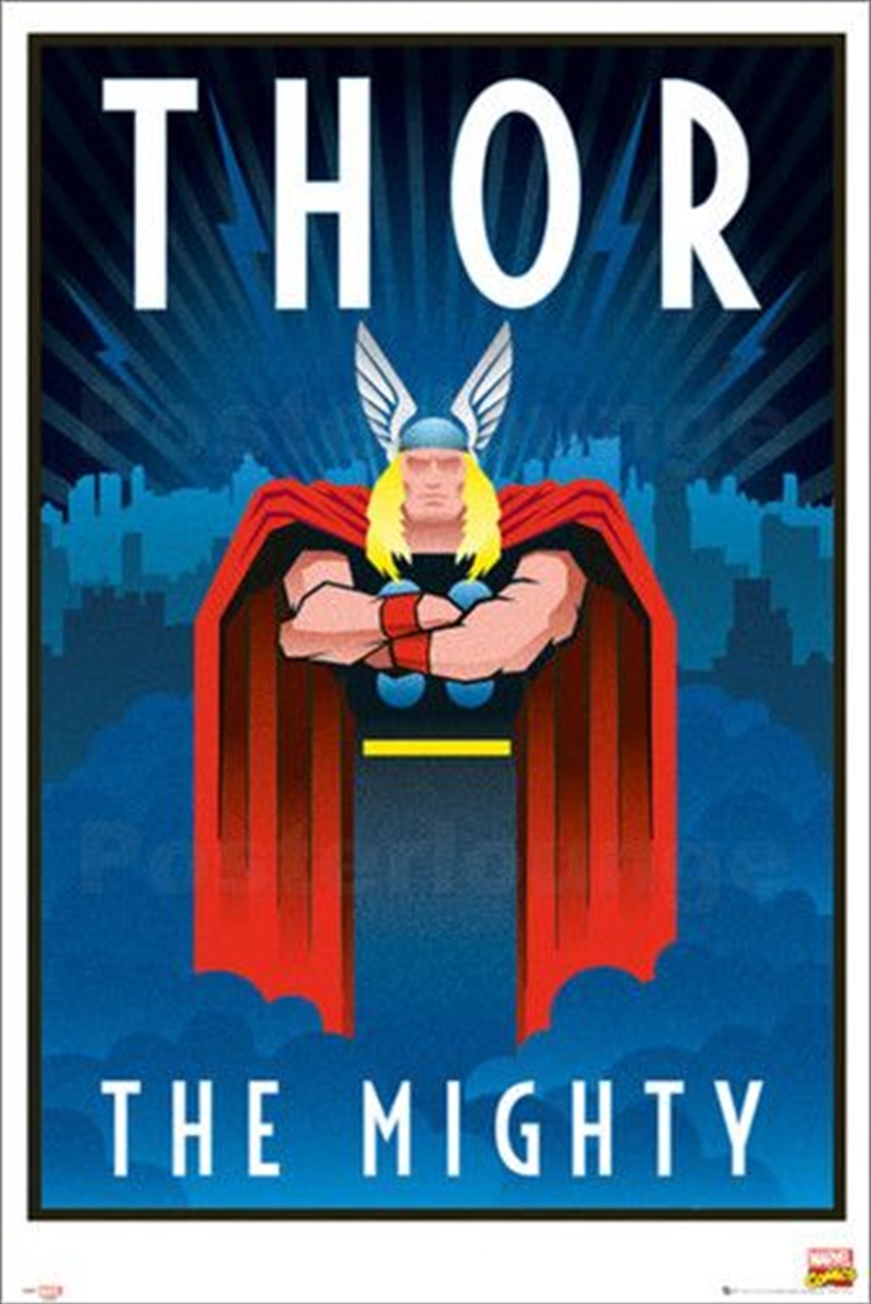 Marvel Comics - Deco Thor/Product Detail/Posters & Prints