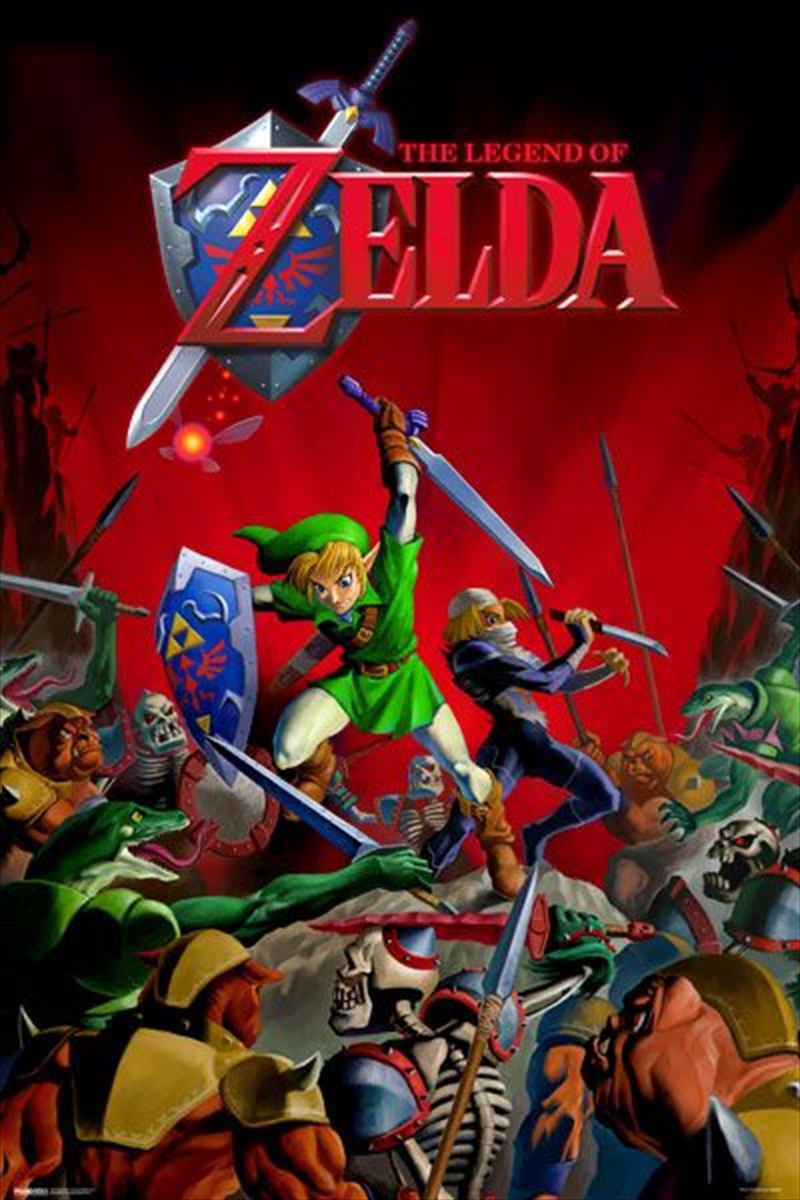 The Legend Of Zelda - Battle/Product Detail/Posters & Prints