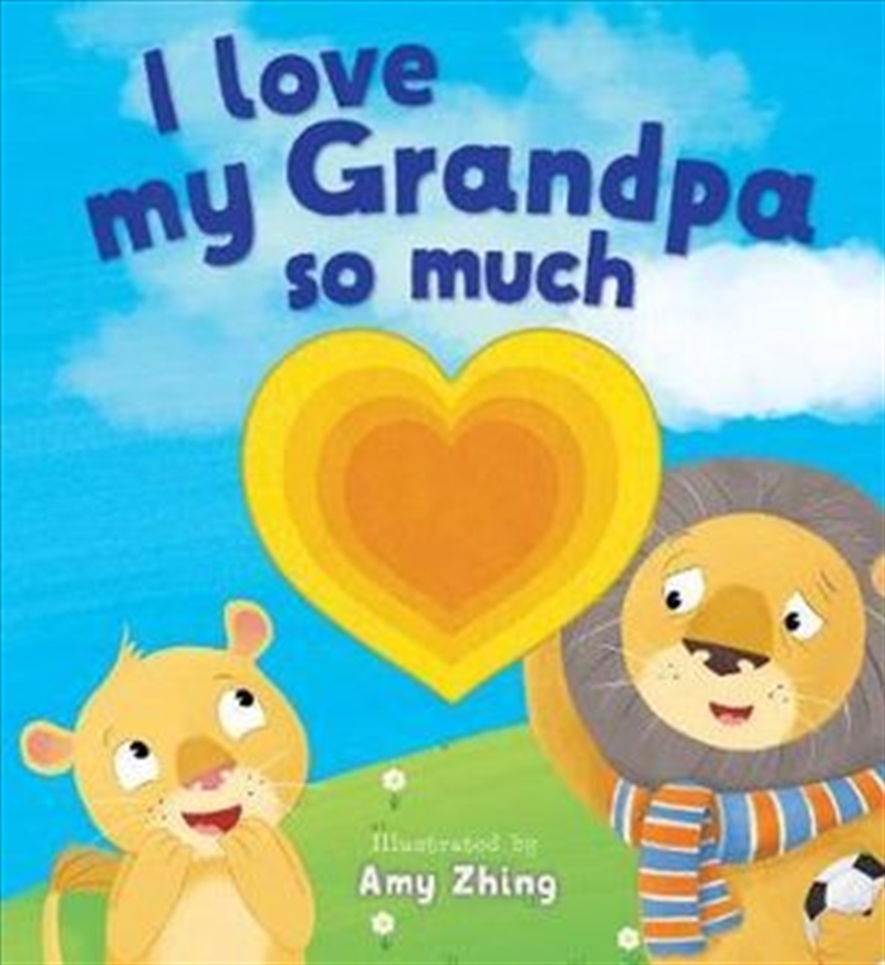 I Love My Grandpa So Much Die Cut Book/Product Detail/Childrens