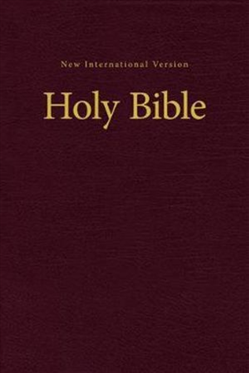 NIV, Pew And Worship Bible [Burgundy]/Product Detail/Religion & Beliefs
