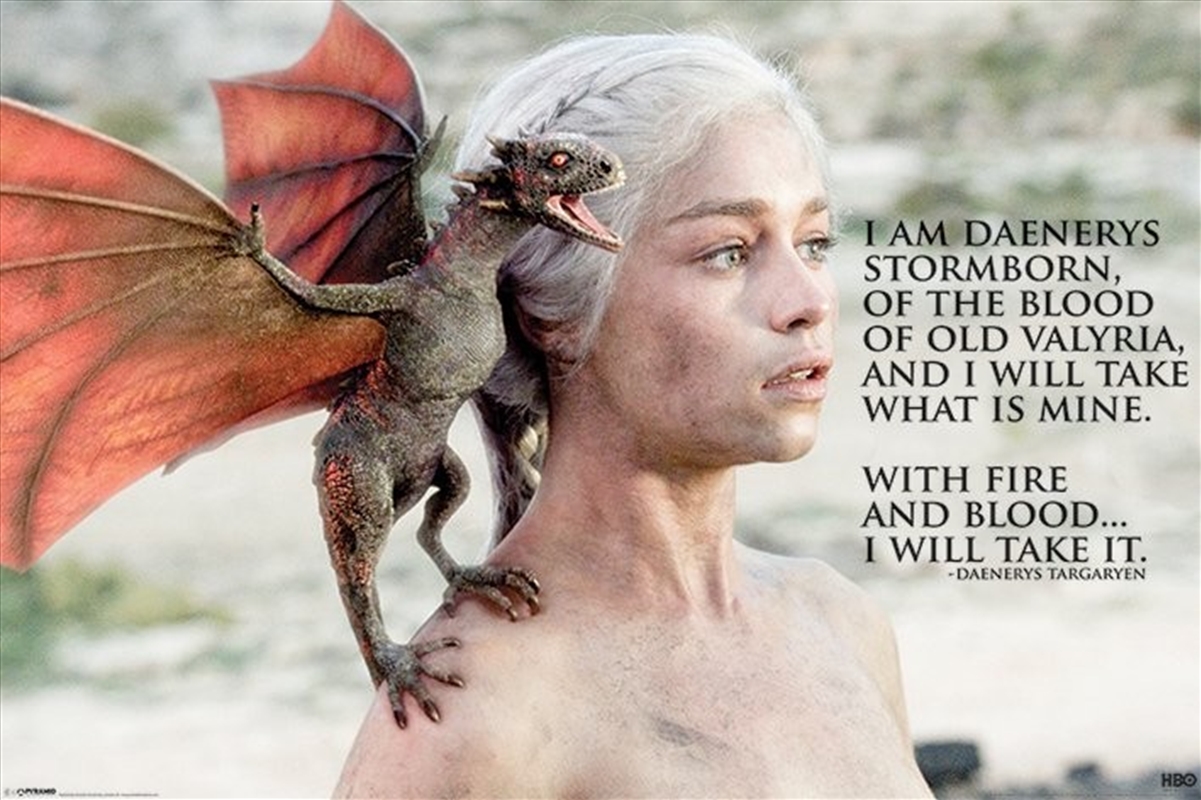 Game of Thrones - Daenerys/Product Detail/Posters & Prints
