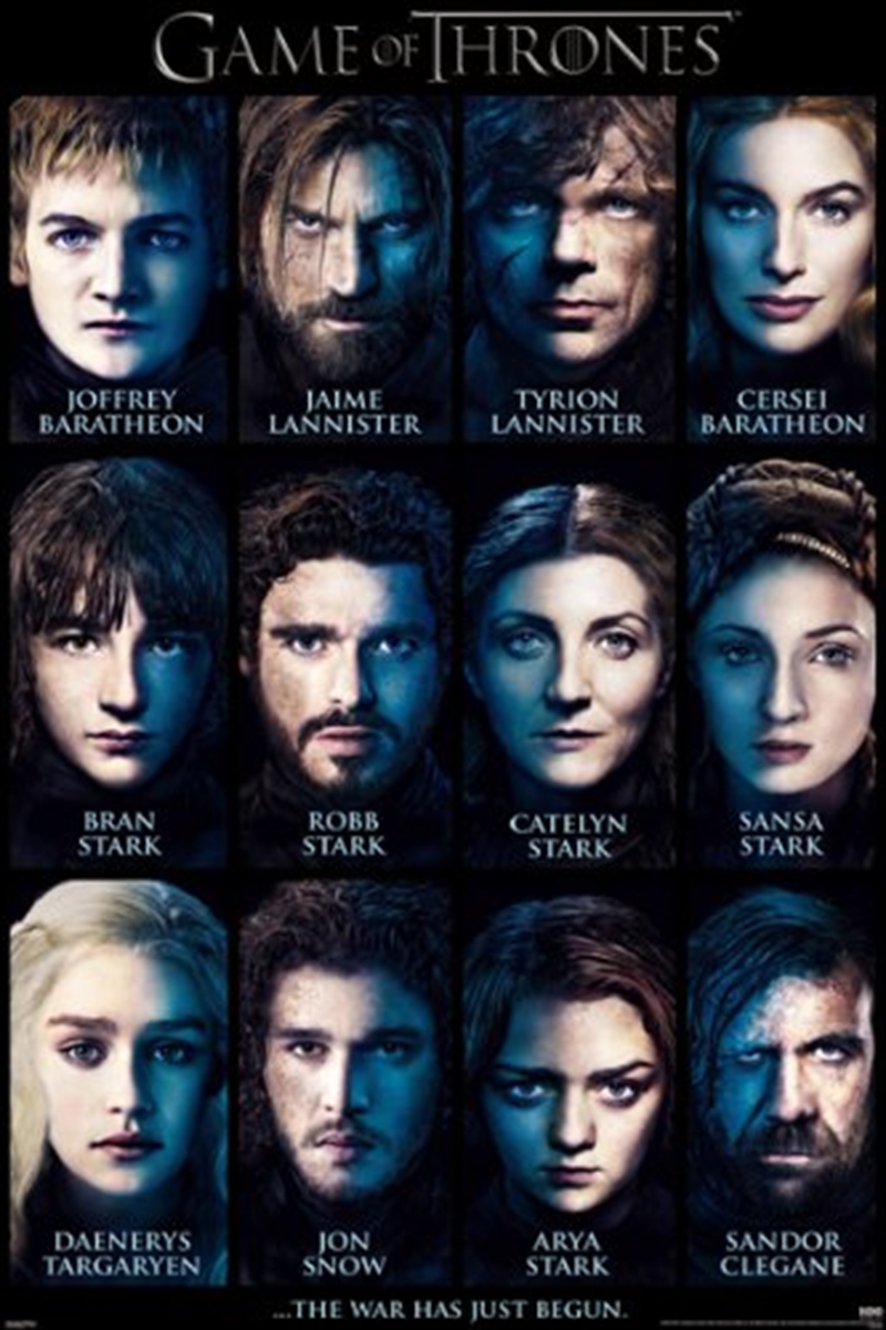 Game Of Thrones - Cast Season 3/Product Detail/Posters & Prints