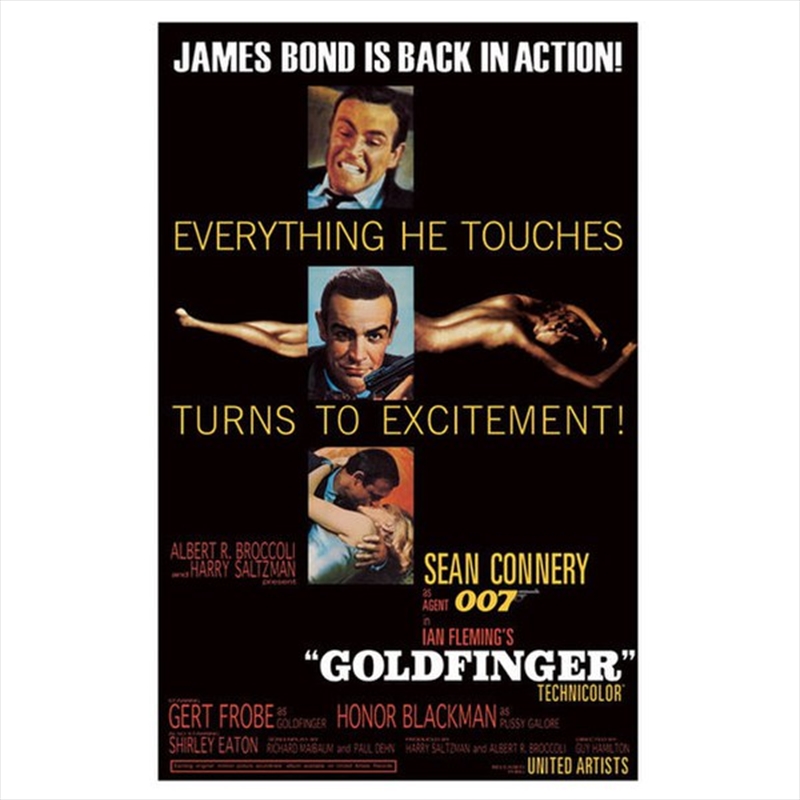 James Bond-Goldfinger - Excitement/Product Detail/Posters & Prints