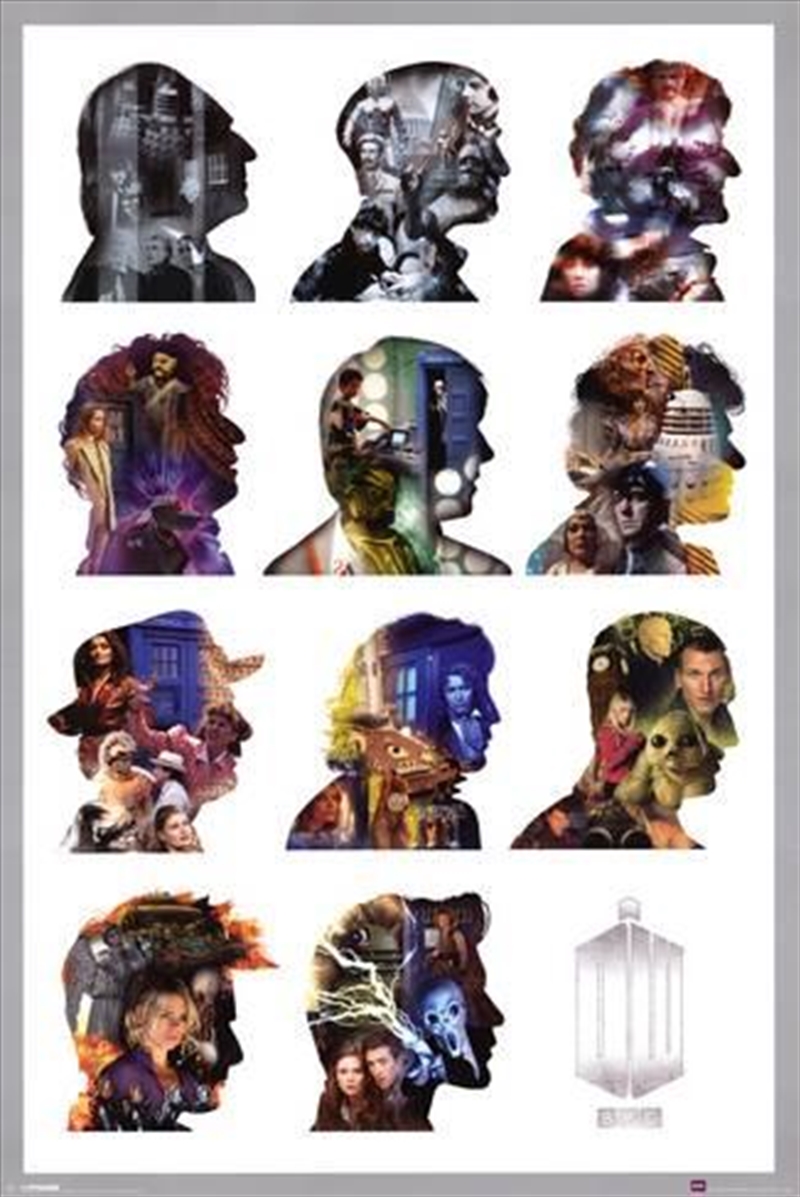 Doctor Who - Silhouette/Product Detail/Posters & Prints