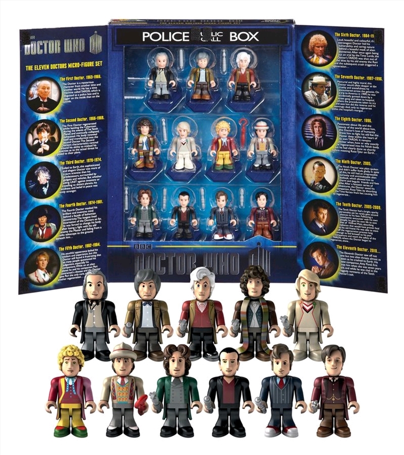 Doctor Who - 11 Doctors Micro Figure Collector Pack/Product Detail/Figurines