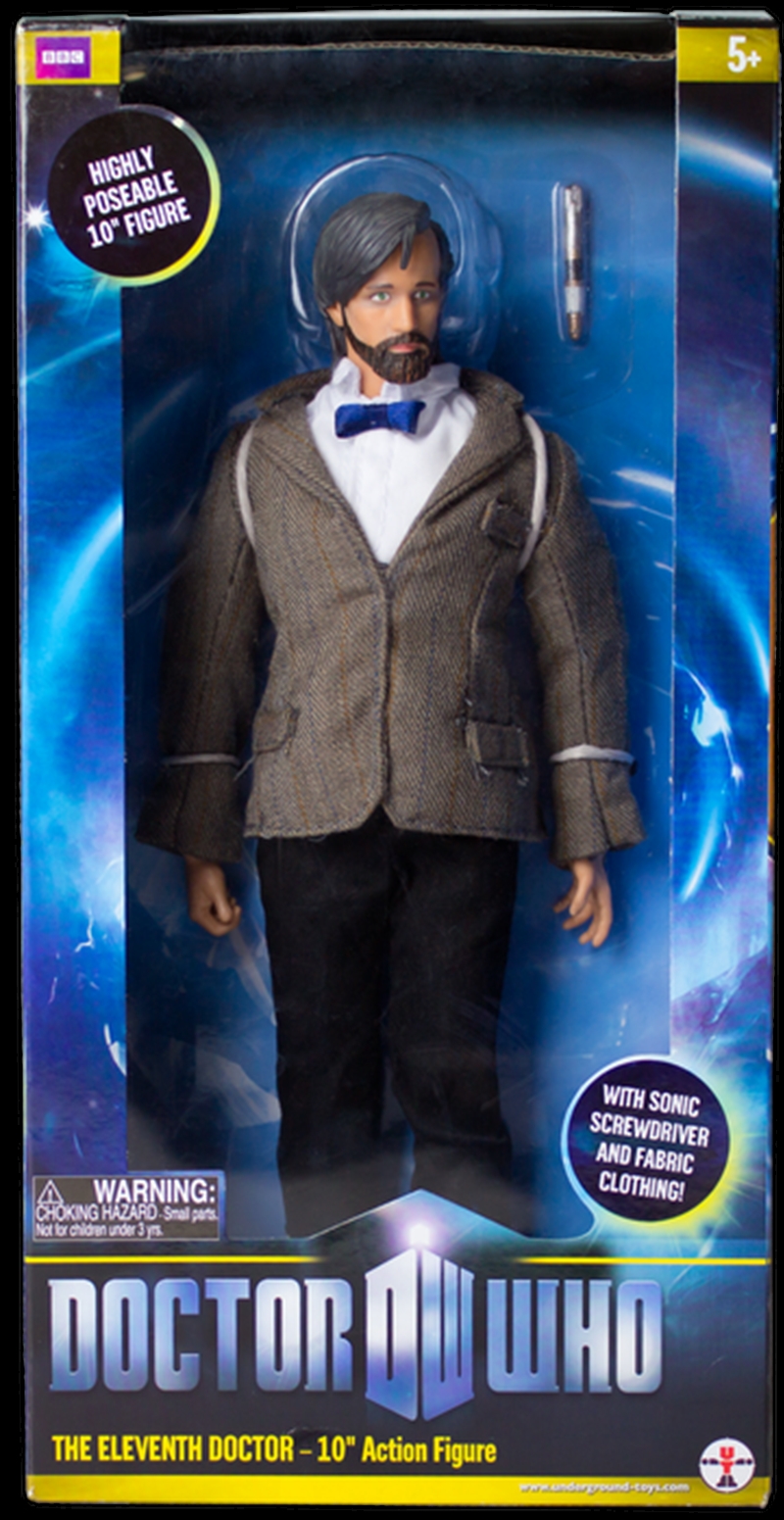 Doctor Who - Eleventh Doctor 10" Figure (With Beard) Action Figure/Product Detail/Figurines