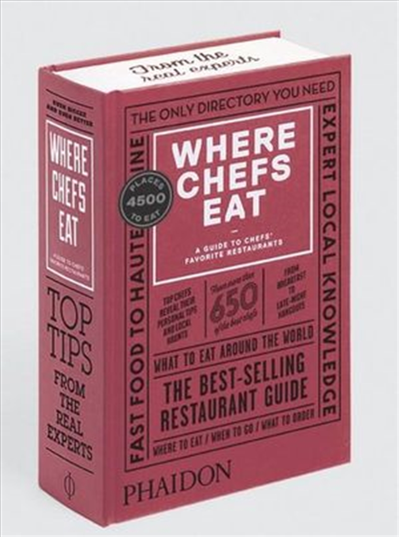 Where Chefs Eat/Product Detail/Reading