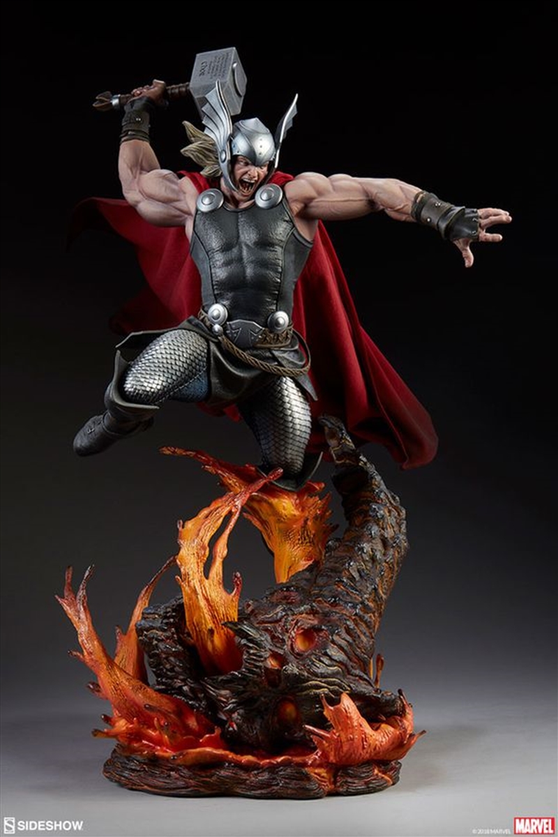 Thor - Breaker of Brimstone Premium Format 1:4 Scale Statue/Product Detail/Statues