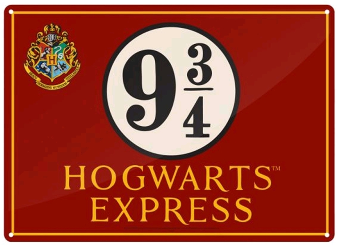 Harry Potter - Tin Sign Small Hogwarts Express/Product Detail/Posters & Prints