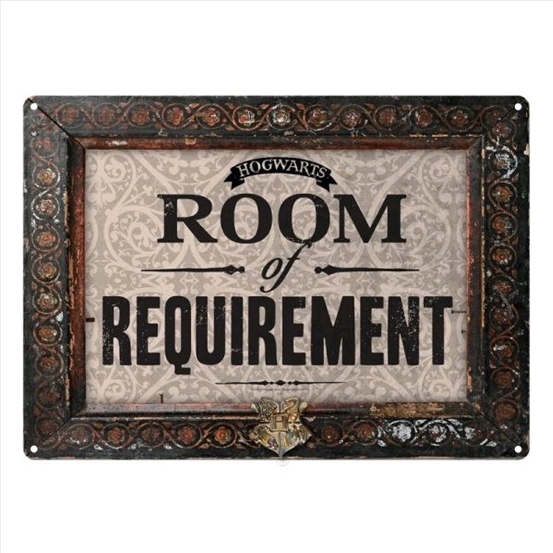 Harry Potter - Tin Sign Small Room of Requirement/Product Detail/Posters & Prints