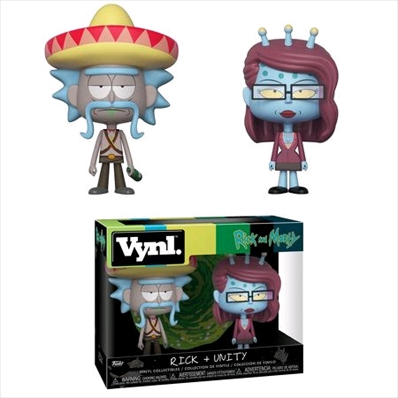 Rick and Morty - Rick with Sombrero & Unity Vynl./Product Detail/Funko Collections