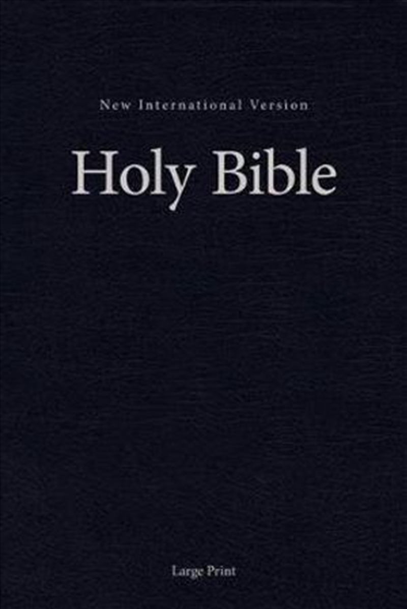 NIV, Pew And Worship Bible, Large Print [Blue]/Product Detail/Religion & Beliefs