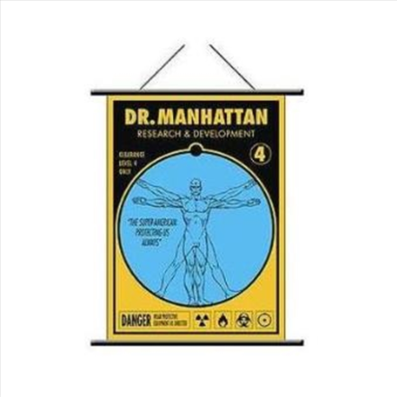 Watchmen - Wall Scroll Dr Manhattan Pop Art/Product Detail/Posters & Prints