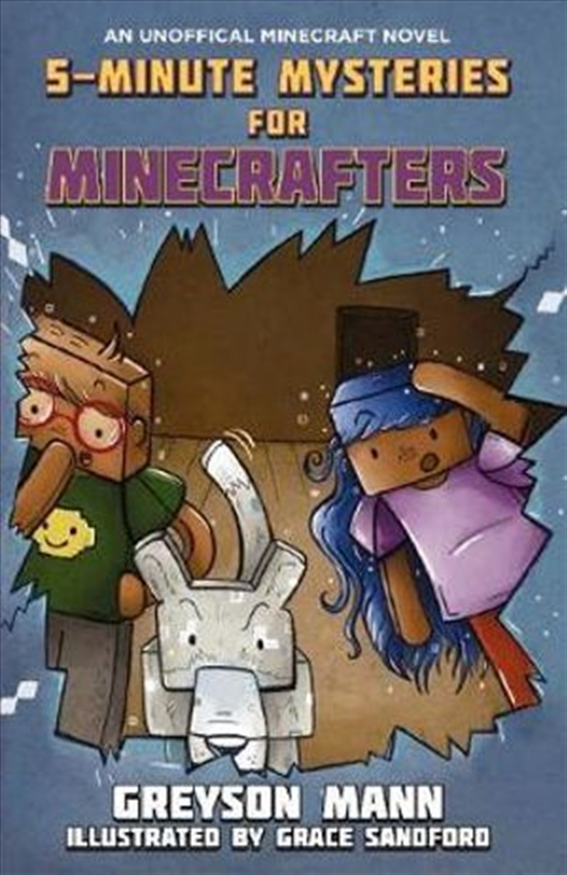 5-Minute Mysteries for Minecrafters/Product Detail/Childrens Fiction Books