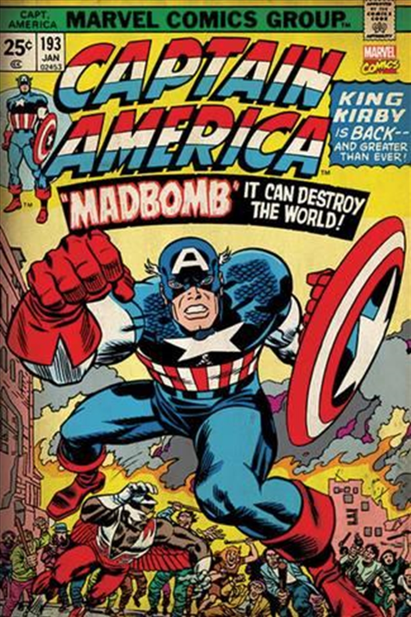 Marvel Comics - Captain America Mad Bomb/Product Detail/Posters & Prints