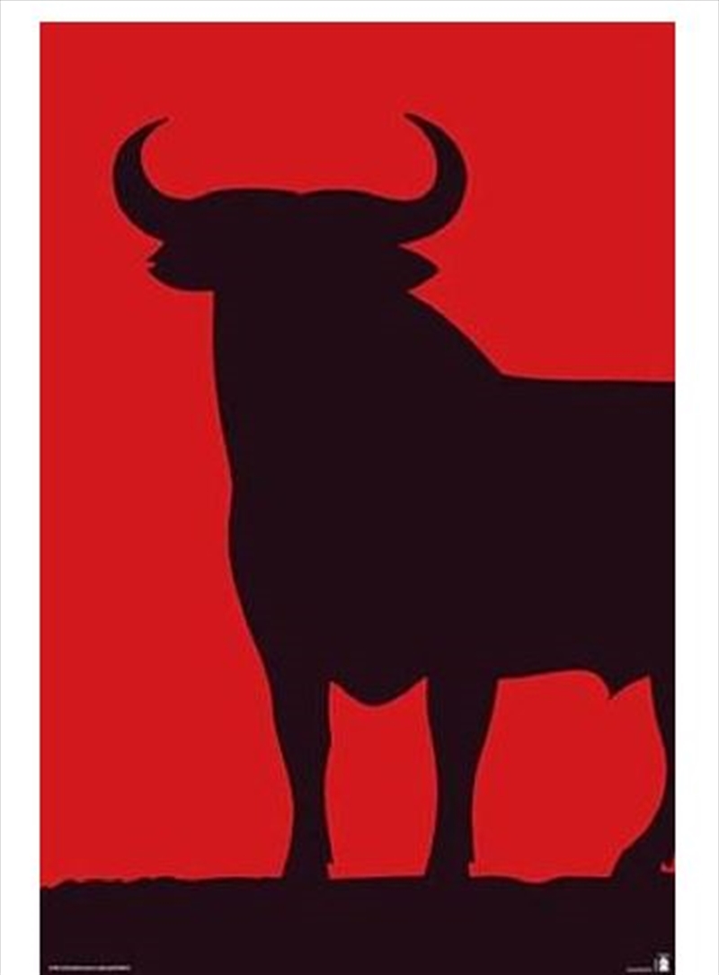 Bull Silhouette Poster/Product Detail/Posters & Prints