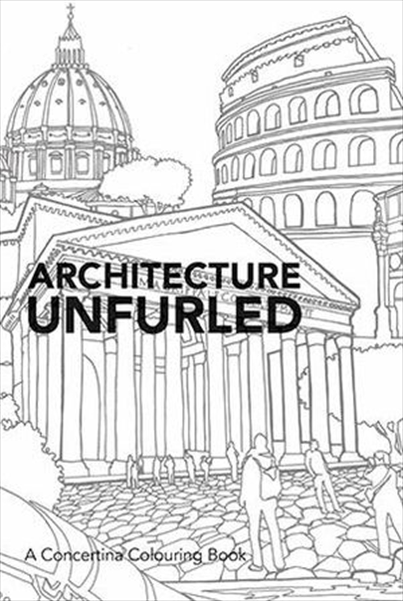 Architecture Unfurled A Concertina Colouring Book/Product Detail/Kids Colouring