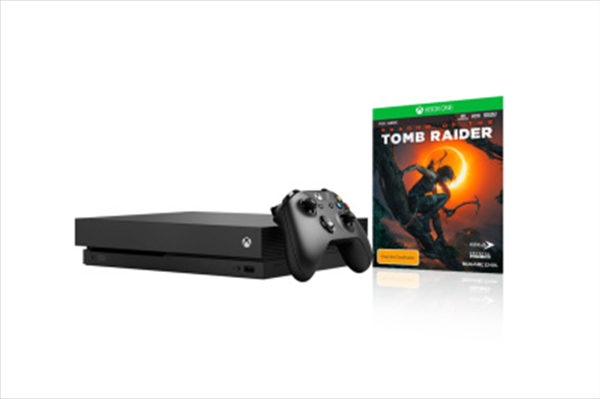 Xbox One Console X with Shadow of the Tomb Raider/Product Detail/Consoles & Accessories