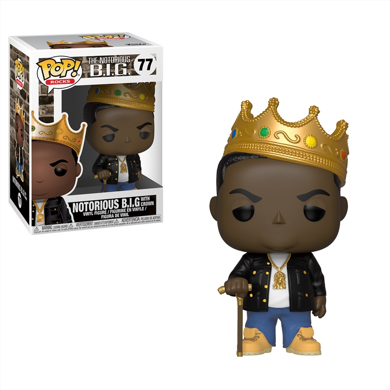 Notorious BIG - Notorious BIG with Crown Pop! Vinyl/Product Detail/Music
