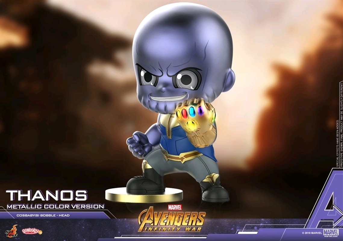 Avengers 3: Infinity War - Thanos Metallic Color Cosbaby/Product Detail/Figurines