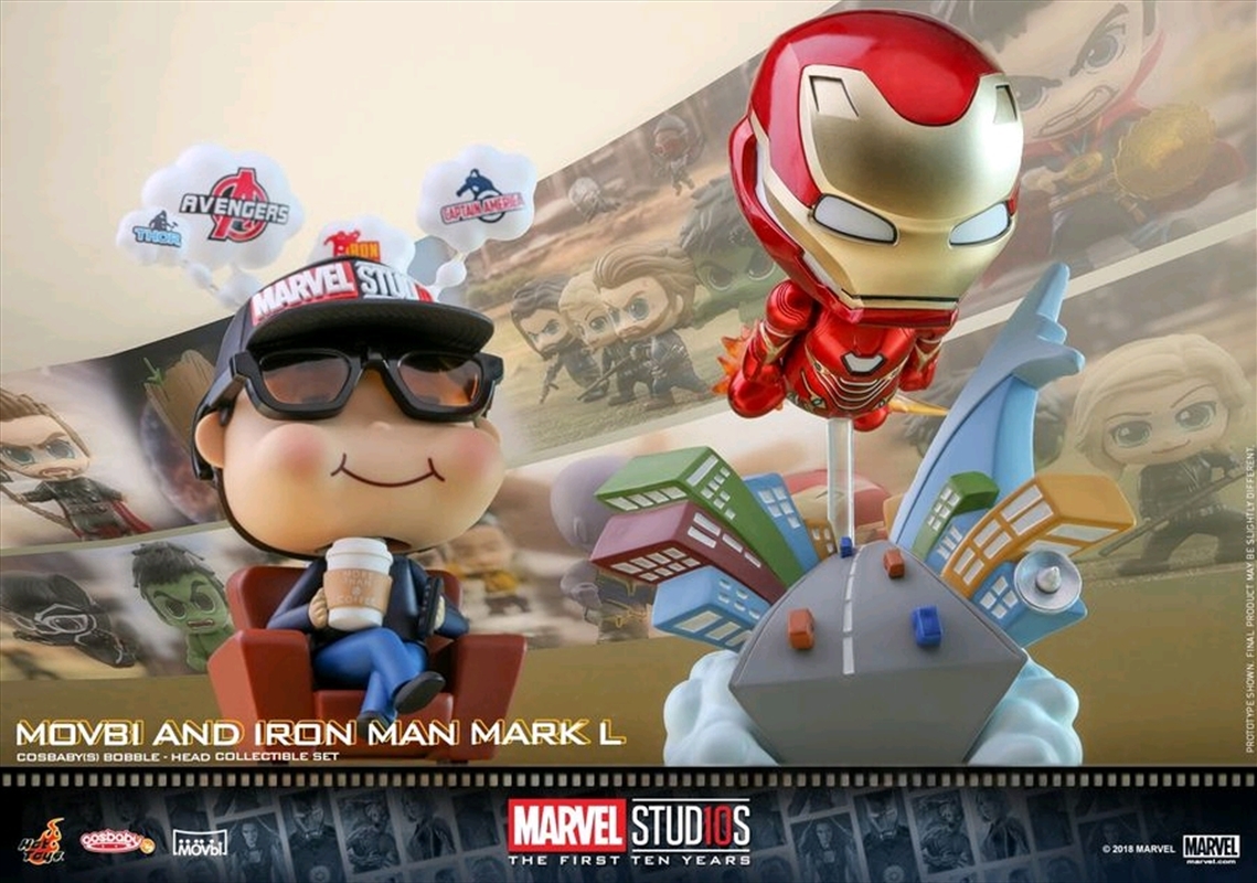 Marvel Studios - Movbi & Iron Man Mark L Cosbaby Set/Product Detail/Figurines
