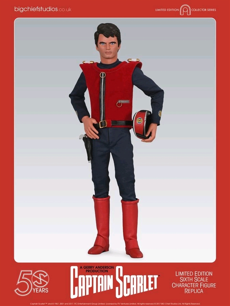 Captain Scarlet and the Mysterons - Captain Scarlet 12" 1:6 Scale Action Figure/Product Detail/Figurines