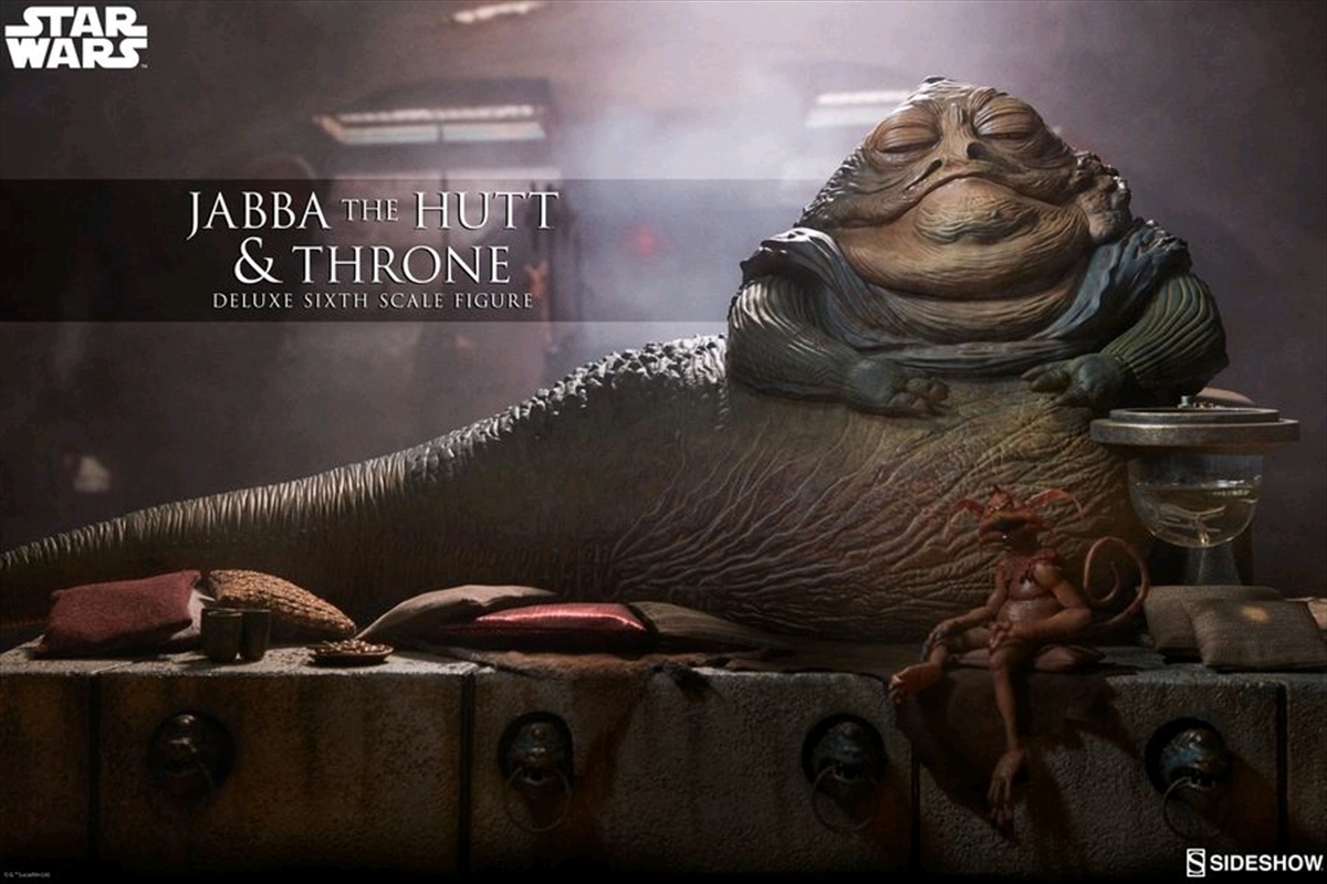 Star Wars - Jabba the Hutt & Throne 1:6 Action Figure/Product Detail/Figurines