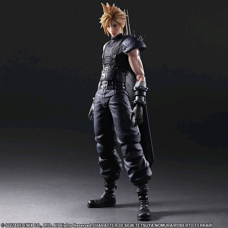 Final Fantasy VII - Advent Children Cloud Strife Play Arts Action Figure Remake/Product Detail/Figurines