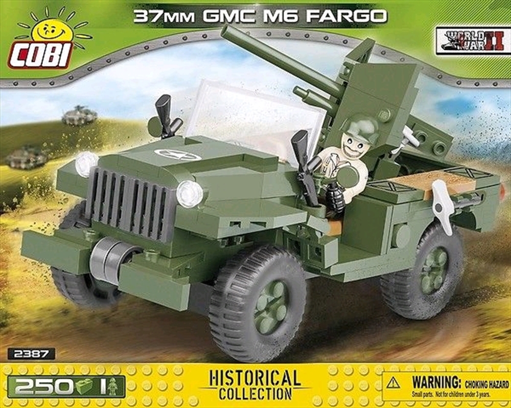 World War II - 250 Piece 37mm GMC M6 Fargo/Product Detail/Building Sets & Blocks