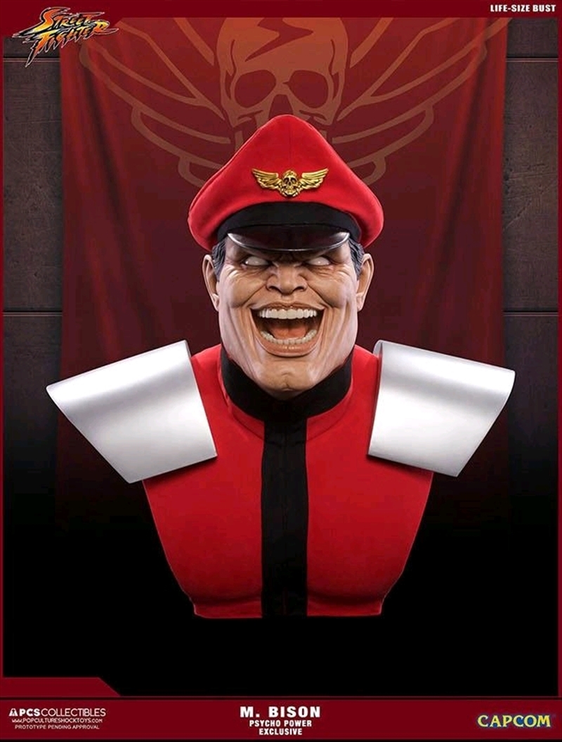 Street Fighter - M. Bison Life-Size Bust/Product Detail/Figurines